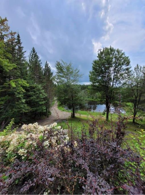 Chalet Pres Du Mont Megantic Villa La Patrie ภายนอก รูปภาพ