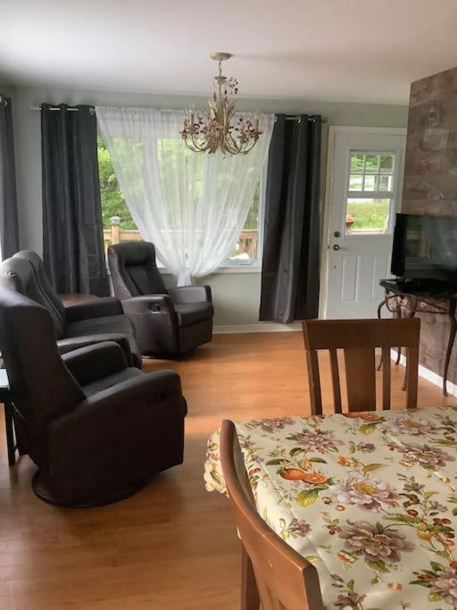 Chalet Pres Du Mont Megantic Villa La Patrie ภายนอก รูปภาพ